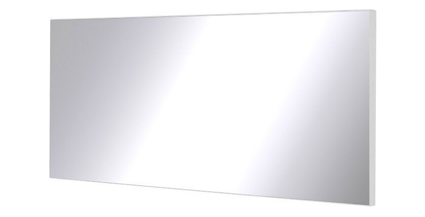 Grand miroir FABIO BLANC. Accessoire idéal pour votre salon ou salle à manger