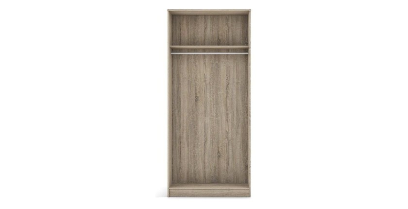 Garde Robe REY, armoire 2 portes idéal pour votre entrée ou votre buanderie