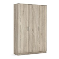 Garde Robe REY, armoire 3 portes idéal pour votre entrée, votre buanderie ou votre sdb