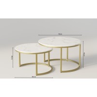 Table basse collection NAZARI. Meuble type CONTEMPORAIN.