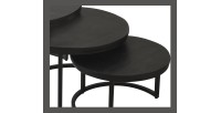 Table basse collection ARNOLD noir.