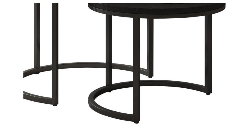 Table basse collection GOJI noir.