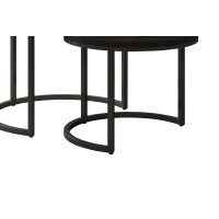 Table basse collection GOJI noir.