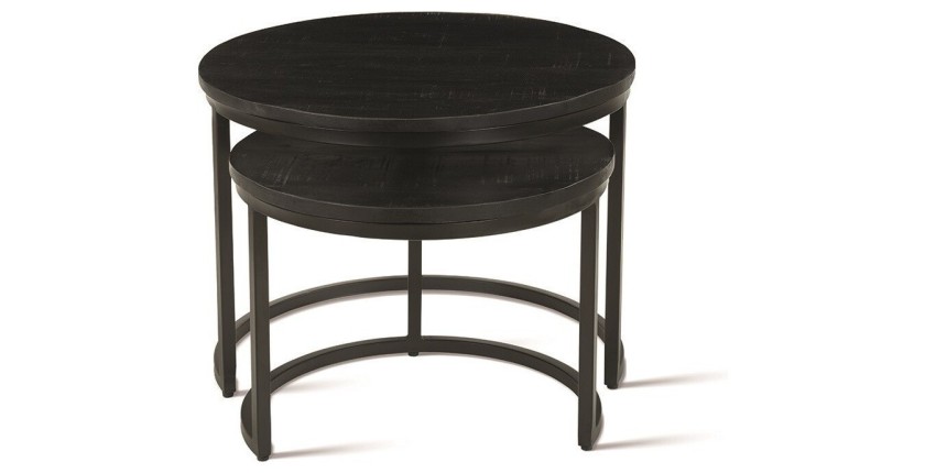 Table basse collection GOJI noir.