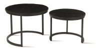 Table basse collection GOJI noir.