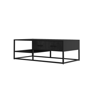 Table basse collection MADEIRO noir.