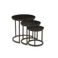 Table basse collection PLATO noir.