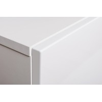 Armoire suspendue coloris blanc 60x60cm pour salon collection SWITCH.