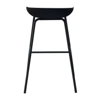 Chaise de comptoir design noir. Collection SIRA