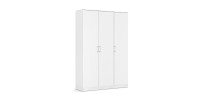 Garde Robe REY, armoire 3 portes idéal pour votre entrée, votre buanderie ou votre sdb