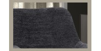 Chaise MADO Pivotant tissu Gris foncé, dimension H84 x L63 x P63, idéal pour votre cuisine ou salle à manger