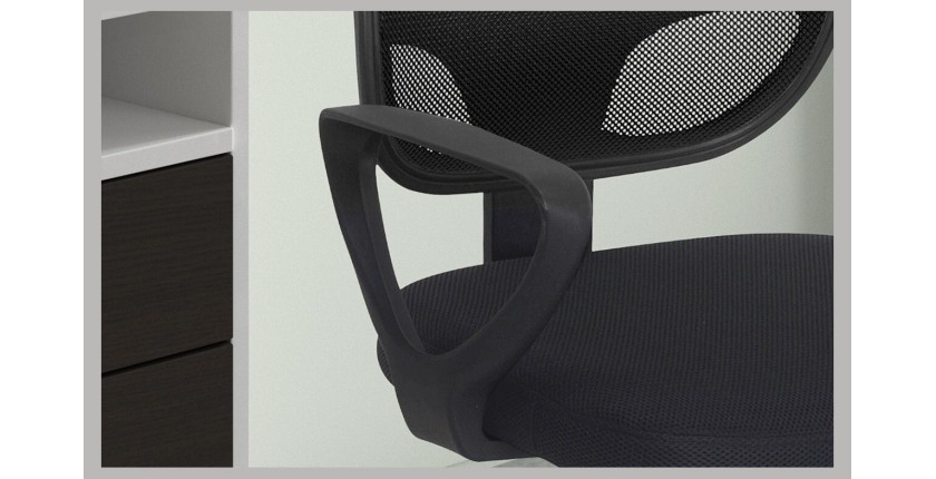 Chaise de bureau IPOLIST Tissu filet, idéal pour un bureau confortable et moderne