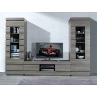 Vitrine 1 porte collection DUCAL. Meuble design et tendance pour votre salon.