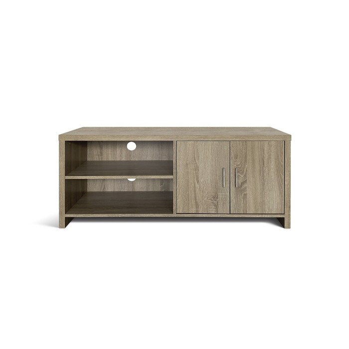 Meuble TV collection MODENE effet bois exotique Sonoma. Meuble style contemporain.