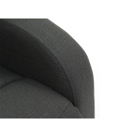 Fauteuil relax ERA relevable manuellement matière PU couleur gris, un fauteuil d'exception