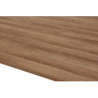 Table à manger EDWAR longueur 200cm en décor chêne vieilli, idéal pour une salle à manger conviviale
