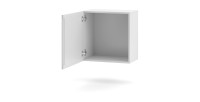 Petit meuble de rangement suspendu NEVER blanc brillant de 50cm