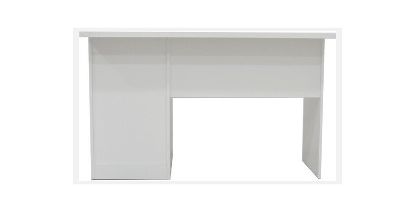 Bureau de la collection PRAGUE 3 tiroirs Blanc