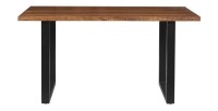 Table à manger AWANI longueur 180cm en bois exotique mangolia