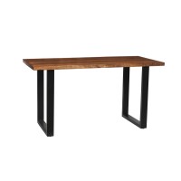 Table à manger AWANI longueur 180cm en bois exotique mangolia