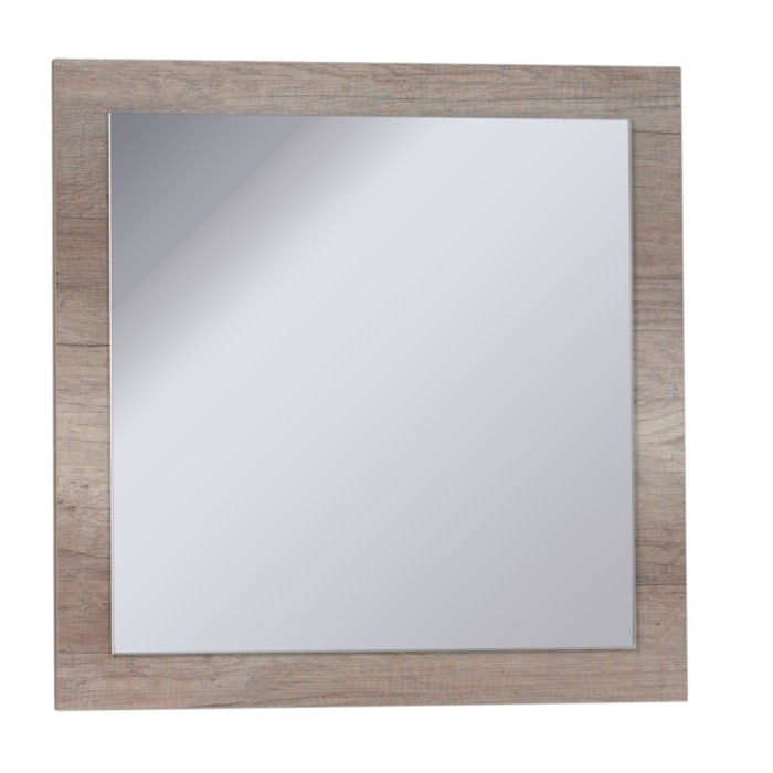 Lot de 3 miroirs FARRA. Cadre coloris SONOMA. Accessoire idéal pour la décoration de votre habitation.