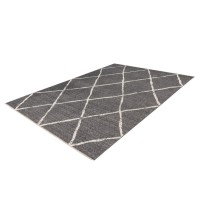 Tapis 230x160cm, gris - Confort et élegance pour votre intérieur