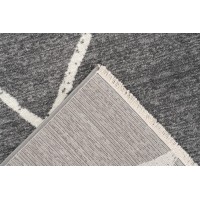 Tapis 230x160cm, gris - Confort et élegance pour votre intérieur