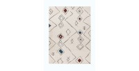 Tapis 150x80cm, design A305R coloris multicouleur - Confort et élégance pour votre intérieur