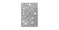 Tapis 170x120cm, design A923O coloris gris - Confort et élégance pour votre intérieur