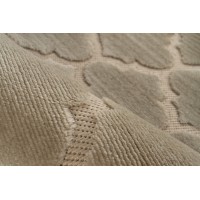 Tapis 150x80cm, design A102A coloris beige - Confort et élégance pour votre intérieur