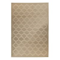 Tapis 150x80cm, design A102A coloris beige - Confort et élégance pour votre intérieur