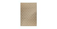 Tapis 170x120cm, design A102A coloris beige - Confort et élégance pour votre intérieur