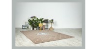 Tapis 300x80cm, design A102A coloris taupe - Confort et élégance pour votre intérieur