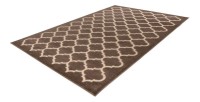 Tapis 170x120cm, design A102A coloris taupe - Confort et élégance pour votre intérieur