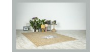 Tapis 300x80cm, design A202A coloris beige - Confort et élégance pour votre intérieur