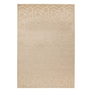 Tapis 300x80cm, design A202A coloris beige - Confort et élégance pour votre intérieur