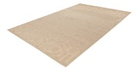 Tapis 170x120cm, design A202A coloris beige - Confort et élégance pour votre intérieur