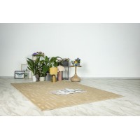 Tapis 230x160cm, design A202A coloris beige - Confort et élégance pour votre intérieur