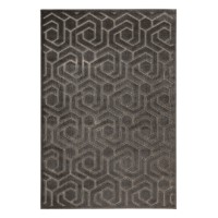 Tapis 150x80, design A202A coloris gris - Confort et élégance pour votre intérieur