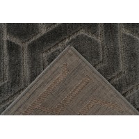 Tapis 230x160cm, design A202A coloris gris - Confort et élégance pour votre intérieur