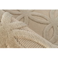 Tapis 300x80cm, design A302A coloris beige - Confort et élégance pour votre intérieur