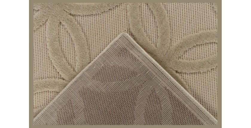 Tapis 300x80cm, design A302A coloris beige - Confort et élégance pour votre intérieur