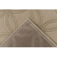 Tapis 300x80cm, design A302A coloris beige - Confort et élégance pour votre intérieur