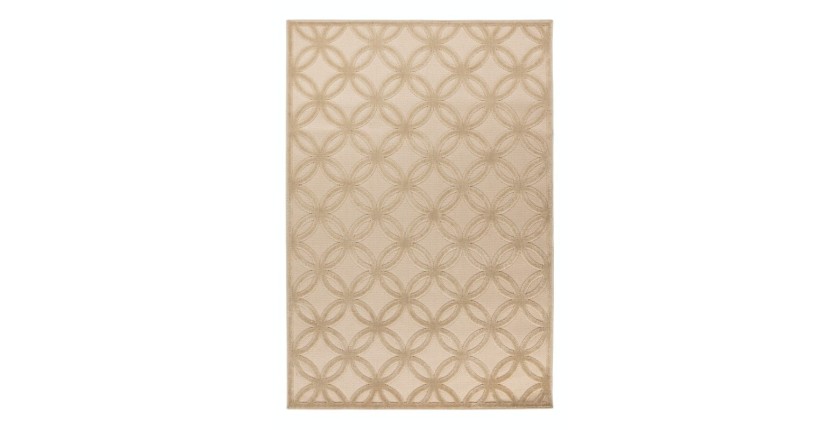 Tapis 300x80cm, design A302A coloris beige - Confort et élégance pour votre intérieur