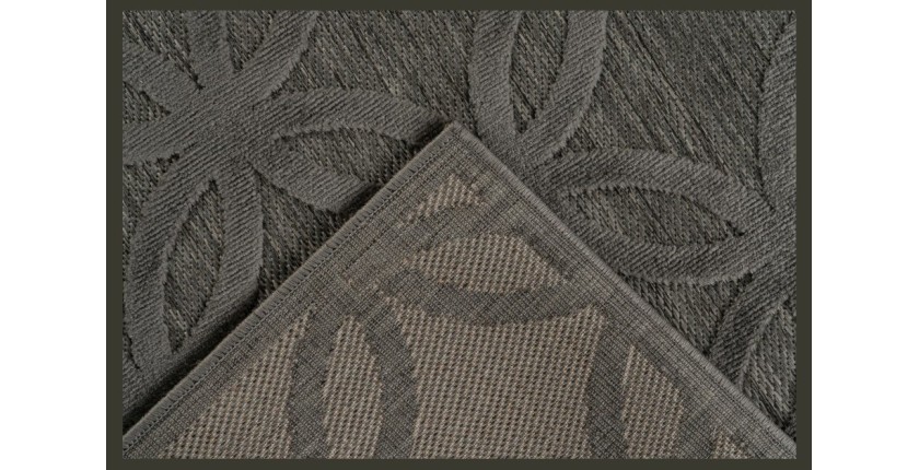 Tapis 150x80cm, design A302A coloris gris - Confort et élégance pour votre intérieur