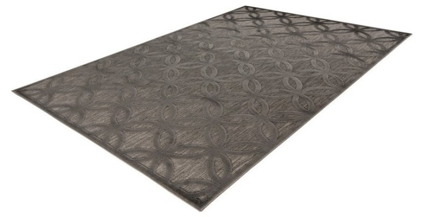 Tapis 300x80cm, design A302A coloris gris - Confort et élégance pour votre intérieur