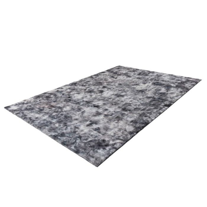 Tapis 170x120cm, design B005O coloris graphite - Confort et élégance pour votre intérieur