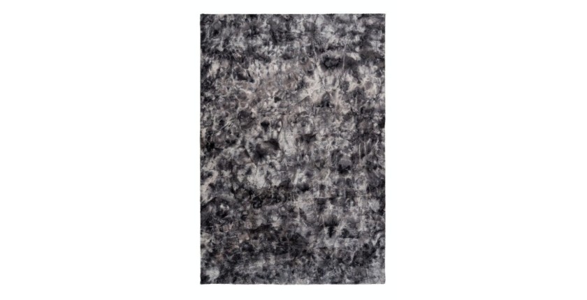 Tapis 170x120cm, design B005O coloris graphite - Confort et élégance pour votre intérieur