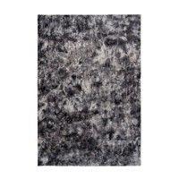 Tapis 230x160cm, design B005O coloris graphite - Confort et élégance pour votre intérieur