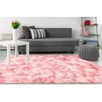 Tapis 170x120cm, design B005O coloris rose - Confort et élégance pour votre intérieur